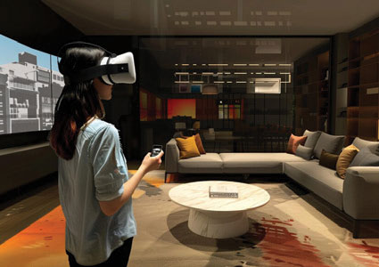 Interior Design with VR experience